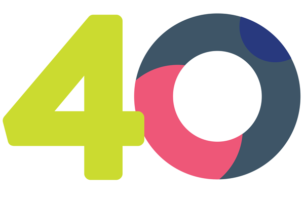 Design Workshop 40 year logo