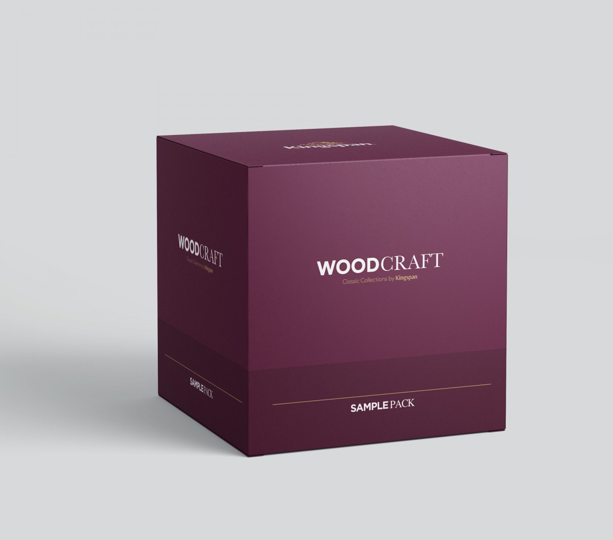 Woodcraft box mockup